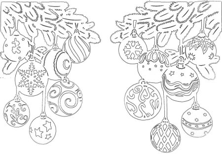 Новогодние вытынанки на окна