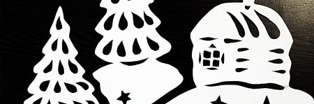 Украшения на окна сугробы