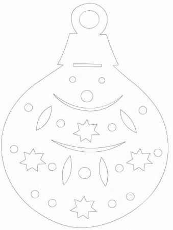 Новогодние шары трафареты на окна