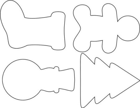 Трафареты для имбирного печенья