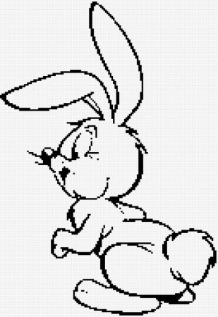 Зайчик украшение на окно