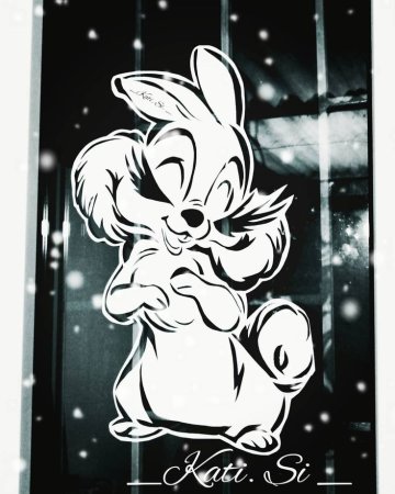 Новогодние зверюшки на окна