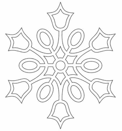 Новогодние снежинки для вырезания