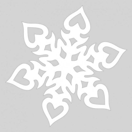 Ажурные снежинки