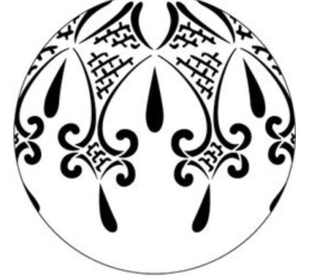 Орнамент для новогодних шаров