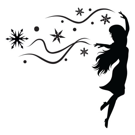 Новогодние силуэты