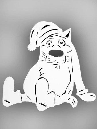 Вытынанки новогодние