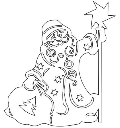 Вытынанки новогодние