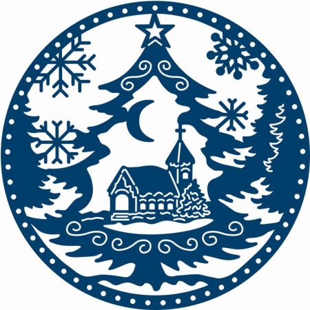 Трафареты для украшения торта новогодние (47 фото)