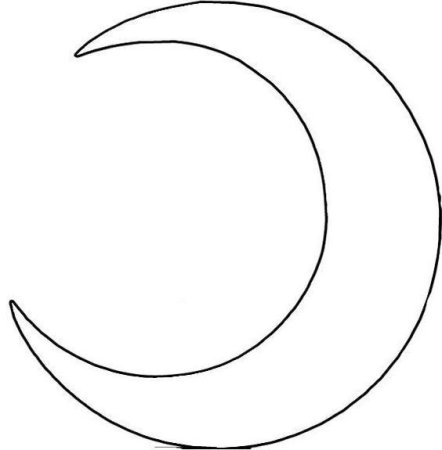 Луна выкройка