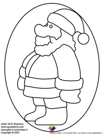 Новогодний витраж для детей