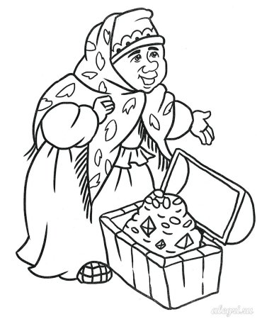 Вытынанки сказка Морозко