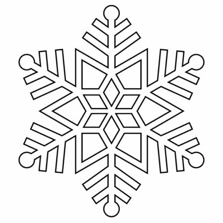 Снежинка рисунок
