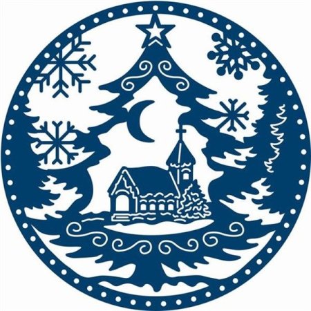 Вытынанки новогодние