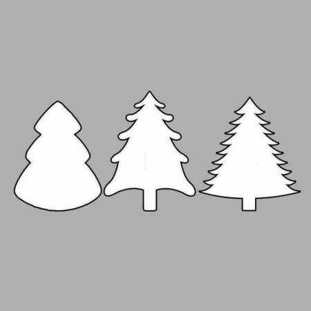 Елка раскраска