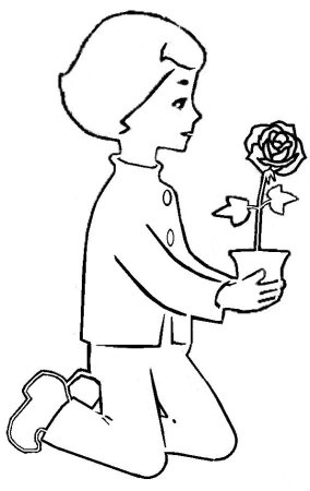 Шаблоны Кай и Герда на окна