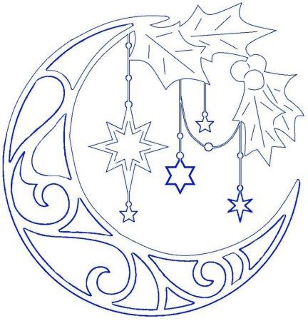 Трафарет "новогодний"