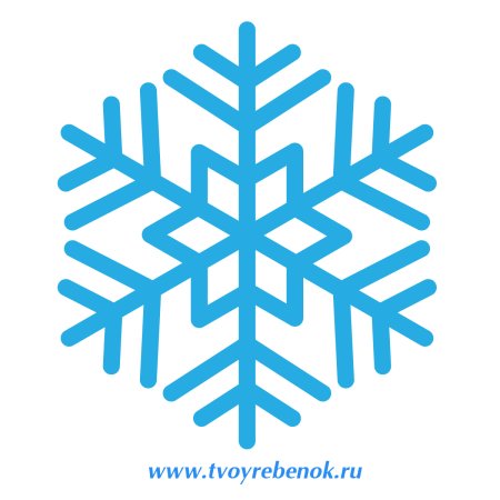 Снежинки для 3д ручки