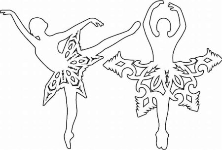 Балерины снежинки