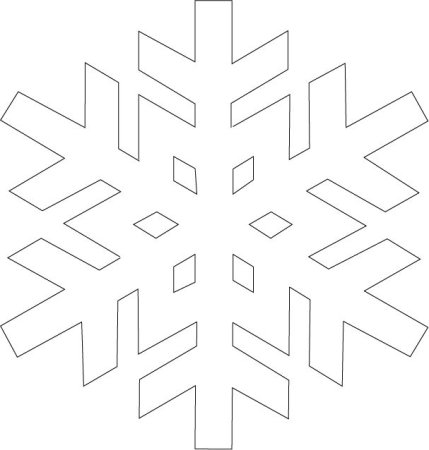 Трафаретная аппликация для детей на новый год