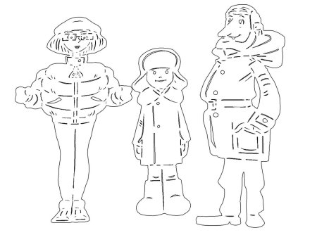 Простоквашино герои вытанка