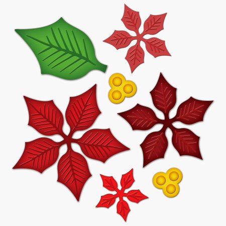 Spellbinders Poinsettia