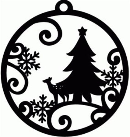 Новогодние силуэты