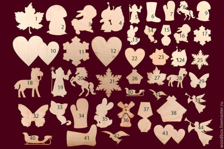 Фигурки из фанеры