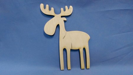 Фигурка оленя из фанеры