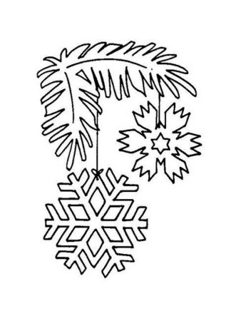 Новогодние трафареты на окна для вырезания