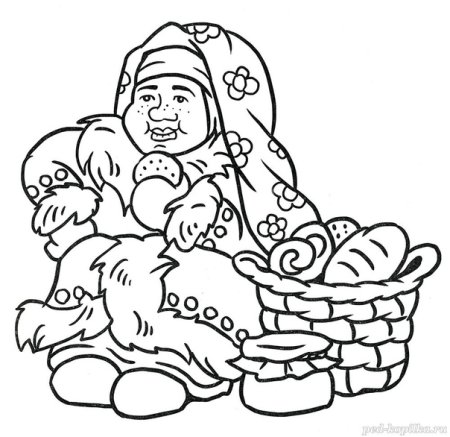 Сказка-раскраска. Морозко