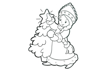 Новогодние трафареты на ок