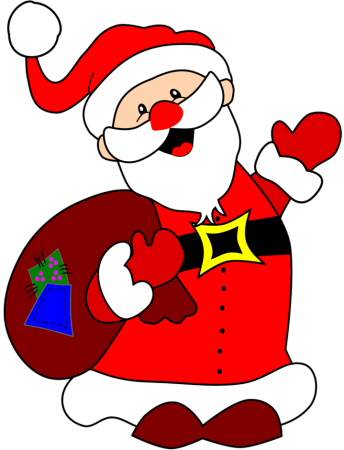 Цветные трафареты на новый год