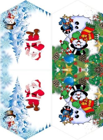 Флажки с новым годом
