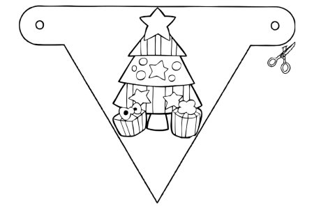 Флажки для украшения окон