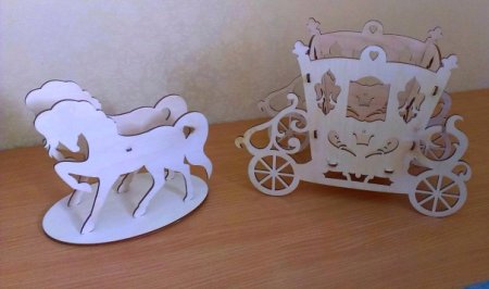 Карета из фанеры своими руками