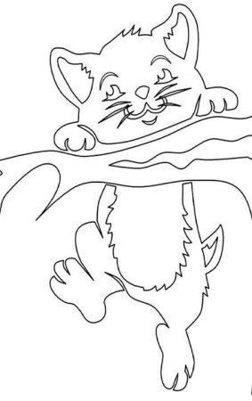 Вытынанка кошка