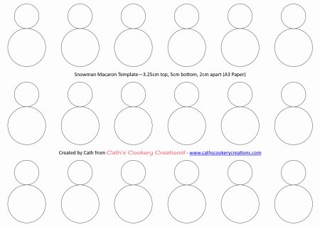 Трафарет для Macarons