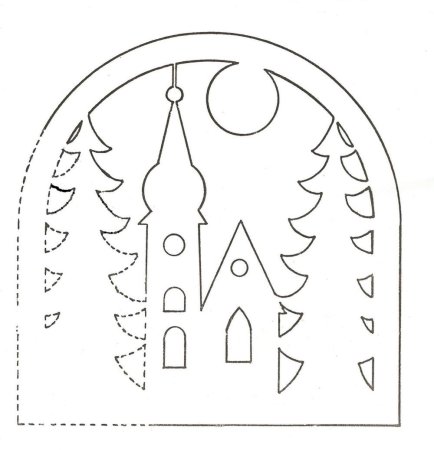 Рождественские колокольчики раскраска