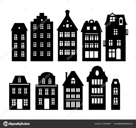 Котуры голландских домиков