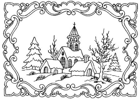 Раскраска Снегурочки