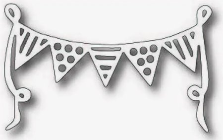 Флажки на окна новогодние трафареты