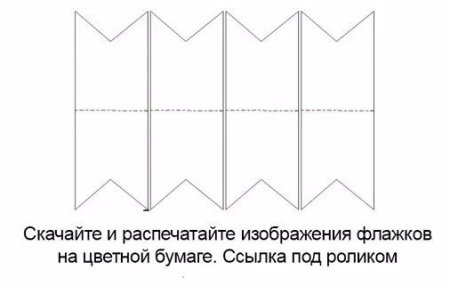 Трафарет флажков