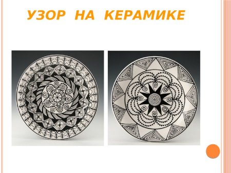 Геометрический орнамент на посуде проект