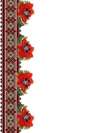 Рамка в народном стиле