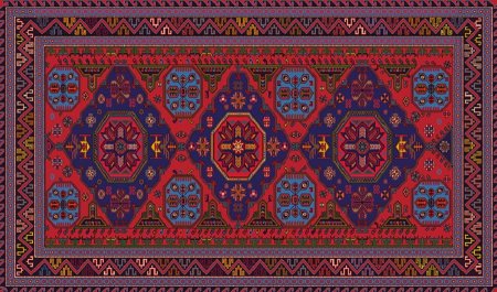 Дагестанский Ковровый орнамент