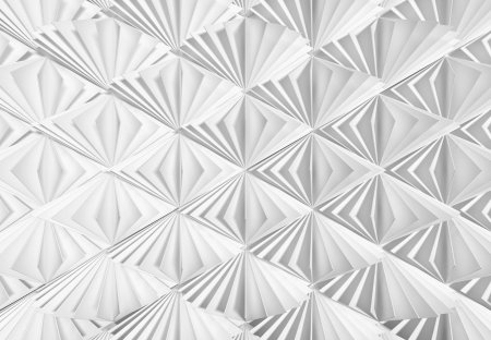 Геометрические скульптуры из бумаги Matthew Shlian