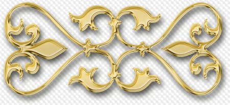 Казахский орнамент золото