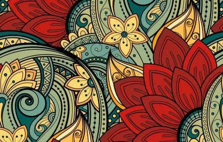 Цветной орнамент