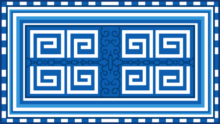 Орнамент древней Греции Меандр